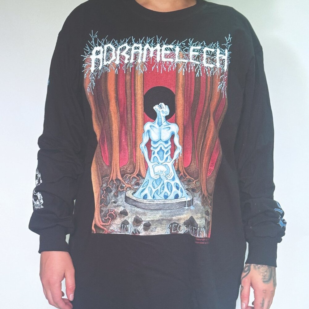 ADRAMELECH SPRING OF RECOVERY LONGSLEEVE Men's Size LARGE
